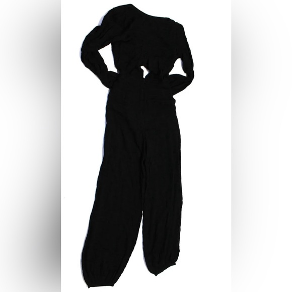 Reformation the Monsoon Jet Black Jumpsuit🖤🖤🖤 - Picture 3 of 12